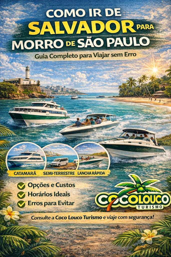 Como ir de Salvador para Morro de São Paulo